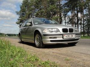 BMW 318i кузов Е46,touring 1,9л. Газ-бензин. Серебряный метал. - Изображение #3, Объявление #288674