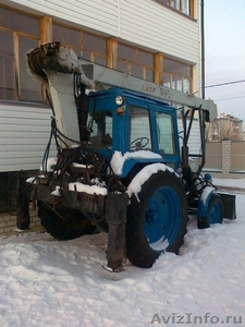 универсальный трактор на базе МТЗ 80(кран, вышка, грейдер) - Изображение #1, Объявление #711742