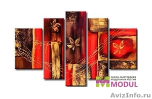 Модульные картины маслом на холсте, деревянные подрамники - Изображение #4, Объявление #1206794